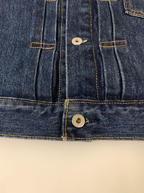【中古品】【メンズ】 LEVI'S PREMIUM リーバイス プレミアム TYPE1 TRACKER JACKET トラッカー ジャケット デニム ジャッケット アウター Gジャン 145-261028-hu-03-min サイズ：S カラー：インディゴ 万代Net店
