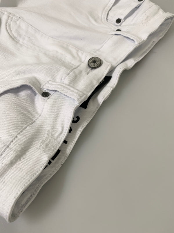 【中古品】【メンズ】 SERENEDE セレネデ FITTED DENIM フィッテッド デニム パンツ ボトムス 152-261028-hu-23-min サイズ：34 カラー：ホワイト 万代Net店
