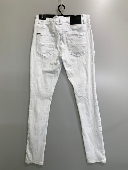 【中古品】【メンズ】 SERENEDE セレネデ FITTED DENIM フィッテッド デニム パンツ ボトムス 152-261028-hu-23-min サイズ：34 カラー：ホワイト 万代Net店