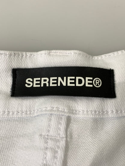 【中古品】【メンズ】 SERENEDE セレネデ FITTED DENIM フィッテッド デニム パンツ ボトムス 152-261028-hu-23-min サイズ：34 カラー：ホワイト 万代Net店