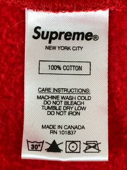【中古品】【メンズ】 SUPREME シュプリーム 17AW GONZ RAMM ZIP UP HOODIE ゴンズ ラム ジップ アップ フーディー パーカー トップス 142-261028-hu-04-min サイズ：L カラー：レッド 万代Net店