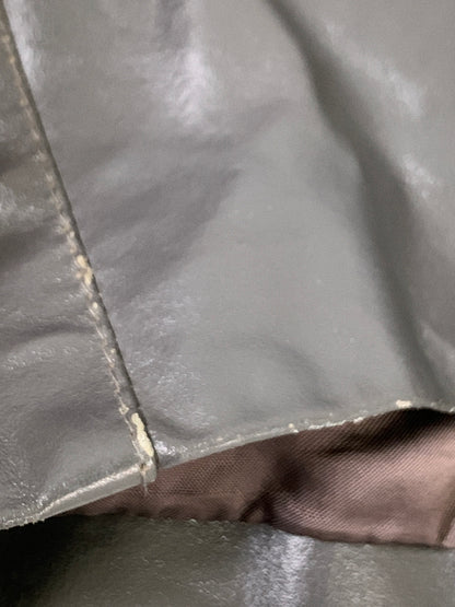 【現状渡し品】【メンズ】 LEGENDARY JACKET レジェンダリー ジャケット LEATHER JACKET レザー ジャケット 革ジャン アウター 141-261028-hu-12-min サイズ：L カラー：グレー 万代Net店
