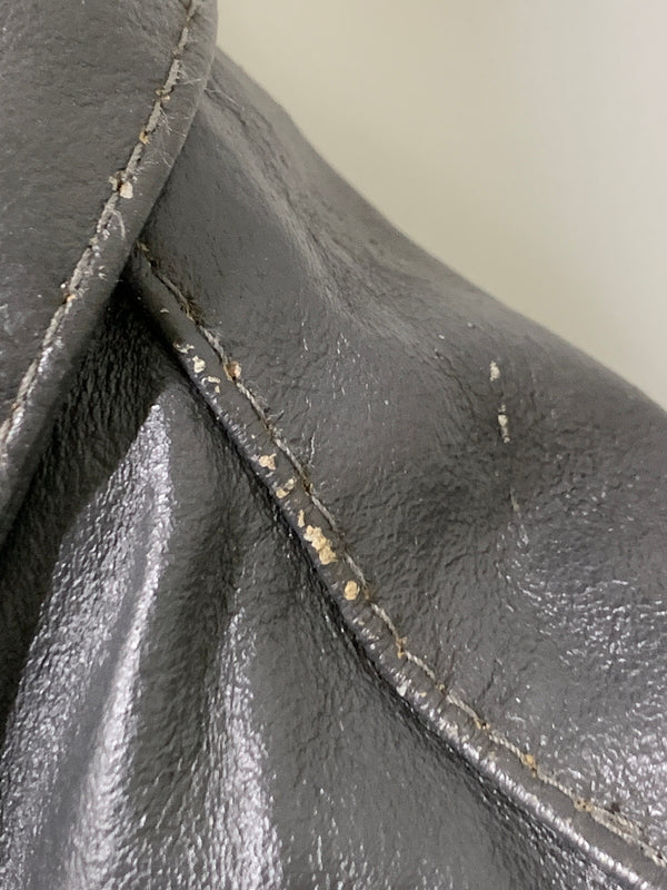 【現状渡し品】【メンズ】 LEGENDARY JACKET レジェンダリー ジャケット LEATHER JACKET レザー ジャケット 革ジャン アウター 141-261028-hu-12-min サイズ：L カラー：グレー 万代Net店
