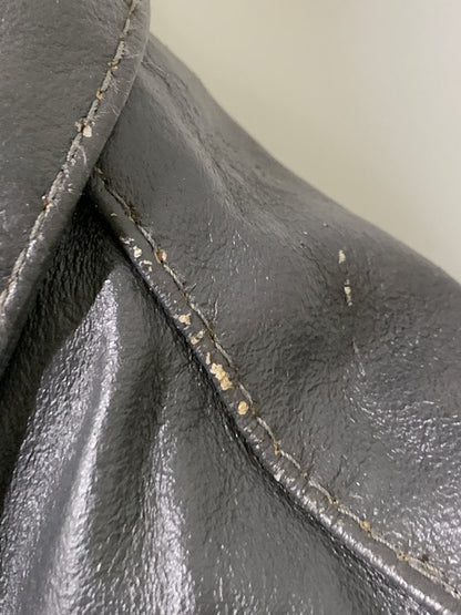 【現状渡し品】【メンズ】 LEGENDARY JACKET レジェンダリー ジャケット LEATHER JACKET レザー ジャケット 革ジャン アウター 141-261028-hu-12-min サイズ：L カラー：グレー 万代Net店