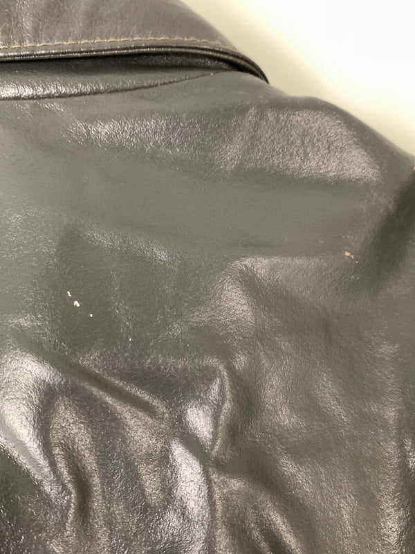 【現状渡し品】【メンズ】 LEGENDARY JACKET レジェンダリー ジャケット LEATHER JACKET レザー ジャケット 革ジャン アウター 141-261028-hu-12-min サイズ：L カラー：グレー 万代Net店