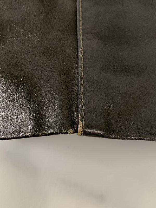 【現状渡し品】【メンズ】 LEGENDARY JACKET レジェンダリー ジャケット LEATHER JACKET レザー ジャケット 革ジャン アウター 141-261028-hu-12-min サイズ：L カラー：グレー 万代Net店