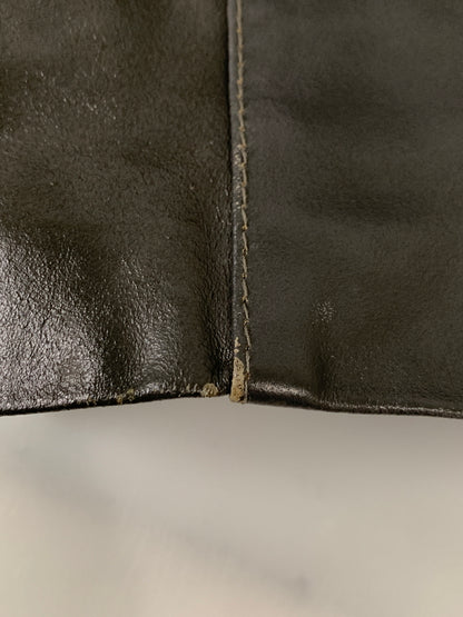 【現状渡し品】【メンズ】 LEGENDARY JACKET レジェンダリー ジャケット LEATHER JACKET レザー ジャケット 革ジャン アウター 141-261028-hu-12-min サイズ：L カラー：グレー 万代Net店