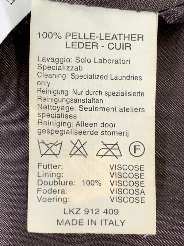 【現状渡し品】【メンズ】 LEGENDARY JACKET レジェンダリー ジャケット LEATHER JACKET レザー ジャケット 革ジャン アウター 141-261028-hu-12-min サイズ：L カラー：グレー 万代Net店