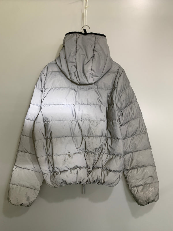 【現状渡し品】【メンズ】 DUVETICA × HYDROGEN デュベティカ ハイドロゲン REFLECTIVE DOWN JACKET リフレクティブ ダウン ジャケット アウター 141-261028-hu-21-min サイズ：52 カラー：グレー系 万代Net店