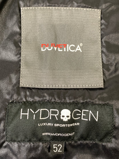 【現状渡し品】【メンズ】 DUVETICA × HYDROGEN デュベティカ ハイドロゲン REFLECTIVE DOWN JACKET リフレクティブ ダウン ジャケット アウター 141-261028-hu-21-min サイズ：52 カラー：グレー系 万代Net店