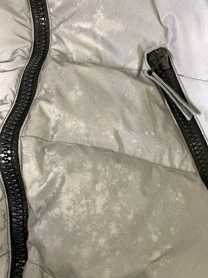 【現状渡し品】【メンズ】 DUVETICA × HYDROGEN デュベティカ ハイドロゲン REFLECTIVE DOWN JACKET リフレクティブ ダウン ジャケット アウター 141-261028-hu-21-min サイズ：52 カラー：グレー系 万代Net店