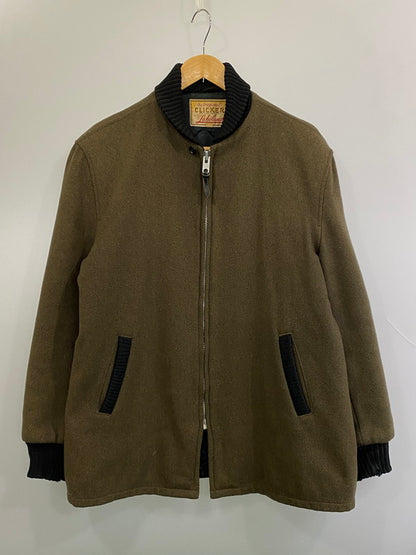 【中古品】【メンズ】 CLICKER クリッカー 50S-60S PHARAOH JACKET 50-60年代 ファラオ ジャケット ヴィンテージ アウター 146-261027-hu-04-min サイズ：40 カラー：カーキ系 万代Net店