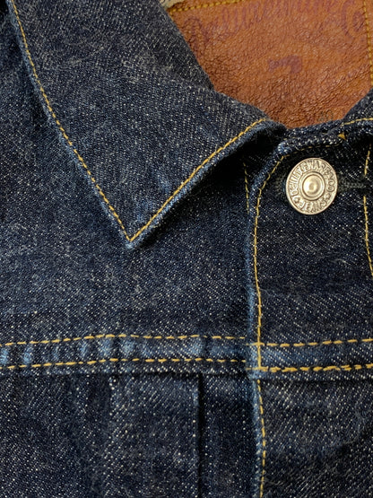 【中古品】【メンズ】 DELUXE WEAR デラックス ウエア 1949XJ VINTAGE FIRST JACKET ヴィンテージ ファースト ジャケット 1949XJ デニム ジャケット アウター 145-261028-hu-26-min サイズ：W40 カラー：インディゴ 万代Net店