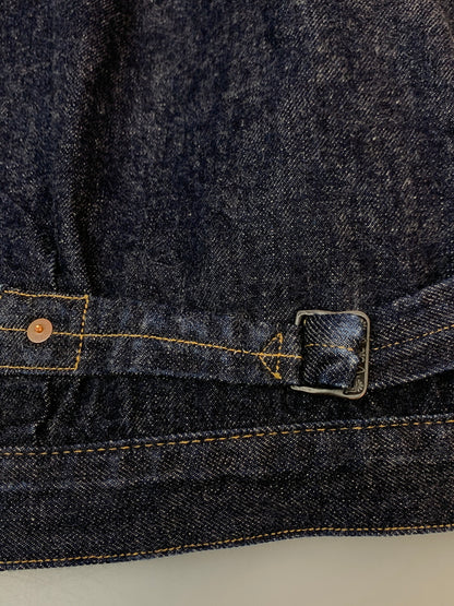 【中古品】【メンズ】 DELUXE WEAR デラックス ウエア 1949XJ VINTAGE FIRST JACKET ヴィンテージ ファースト ジャケット 1949XJ デニム ジャケット アウター 145-261028-hu-26-min サイズ：W40 カラー：インディゴ 万代Net店
