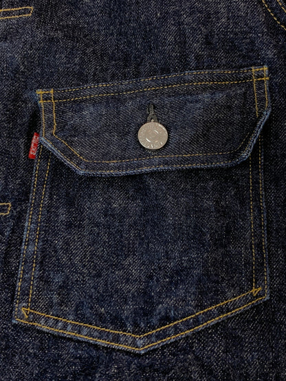 【中古品】【メンズ】 DELUXE WEAR デラックス ウエア 1949XJ VINTAGE FIRST JACKET ヴィンテージ ファースト ジャケット 1949XJ デニム ジャケット アウター 145-261028-hu-26-min サイズ：W40 カラー：インディゴ 万代Net店