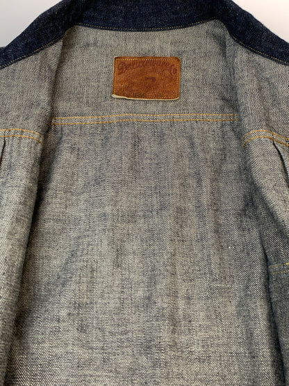 【中古品】【メンズ】 DELUXE WEAR デラックス ウエア 1949XJ VINTAGE FIRST JACKET ヴィンテージ ファースト ジャケット 1949XJ デニム ジャケット アウター 145-261028-hu-26-min サイズ：W40 カラー：インディゴ 万代Net店