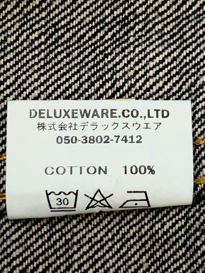 【中古品】【メンズ】 DELUXE WEAR デラックス ウエア 1949XJ VINTAGE FIRST JACKET ヴィンテージ ファースト ジャケット 1949XJ デニム ジャケット アウター 145-261028-hu-26-min サイズ：W40 カラー：インディゴ 万代Net店