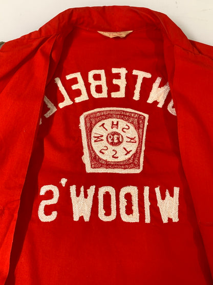 【中古品】【メンズ】 DAN RIVER ダン リバー 60S-70S CAR CLUB JACKET 60年代 70年代 カー クラブ ジャケット ジップアップ 146-261028-hu-10-min サイズ：S カラー：レッド 万代Net店