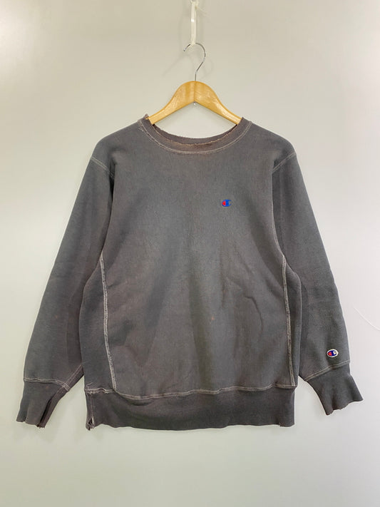 【現状渡し品】【メンズ】 CHAMPION チャンピオン 90S REVERSE WEAVE SWEATSHIRT 90年代 リバース ウィーブ スウェット シャツ ヴィンテージ トップス 146-261031-hu-41-min サイズ：L カラー：グレー系 万代Net店