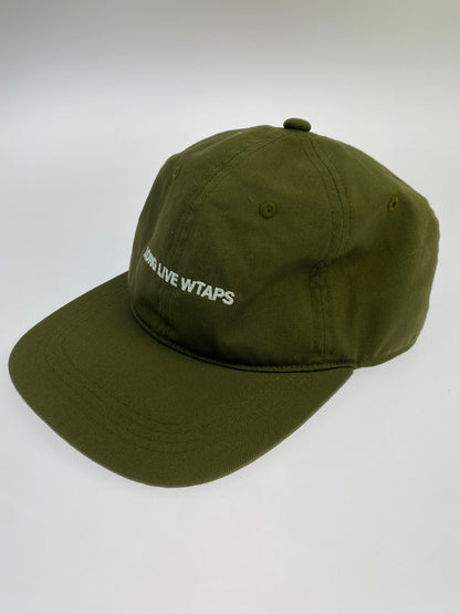 【中古品】【メンズ】 WTAPS ダブルタップス LONG LIVE WTAPS CAP キャップ 帽子 185-261030-em-11-min サイズ：00 カラー：オリーブ 万代Net店