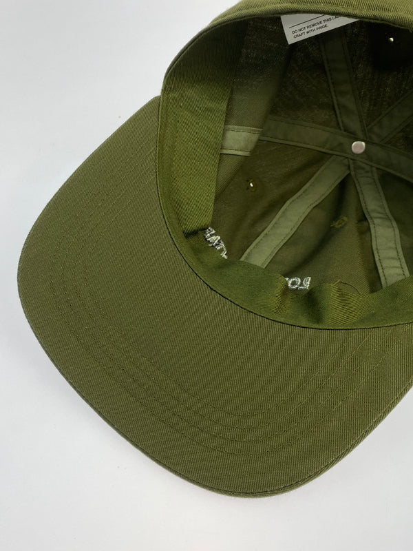 【中古品】【メンズ】 WTAPS ダブルタップス LONG LIVE WTAPS CAP キャップ 帽子 185-261030-em-11-min サイズ：00 カラー：オリーブ 万代Net店