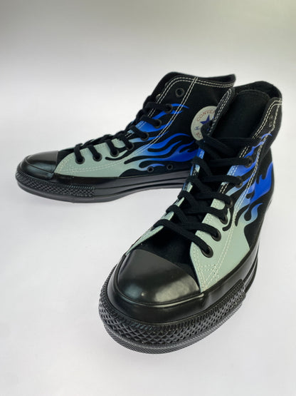 【中古品】【メンズ】 CONVERSE コンバース ALL STAR AGED IGNT HI 1SE936 オールスター エイジド ハイカット スニーカー メンズ シューズ 靴 162-261030-em-28-min サイズ：27.0cm カラー：ブラック/ブルーフレイム 万代Net店