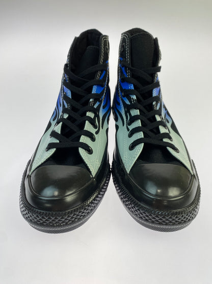 【中古品】【メンズ】 CONVERSE コンバース ALL STAR AGED IGNT HI 1SE936 オールスター エイジド ハイカット スニーカー メンズ シューズ 靴 162-261030-em-28-min サイズ：27.0cm カラー：ブラック/ブルーフレイム 万代Net店