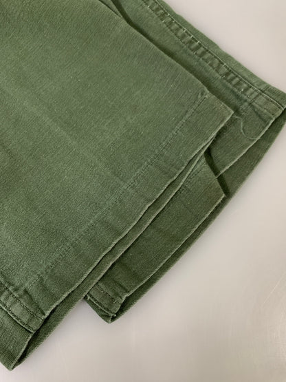 【現状渡し品】【メンズ】 US ARMY ユーエスアーミー 70S UTILITY PANTS 70年代 ユーティリティ パンツ OG-107 ボトムス ヴィンテージ 157-261028-hu-18-min サイズ：32×31 カラー：グリーン系 万代Net店