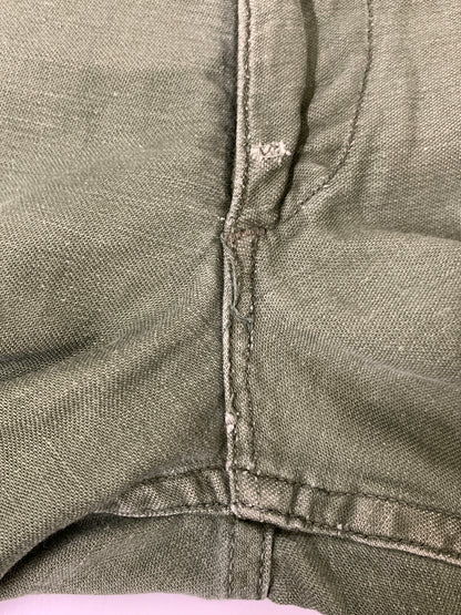 【現状渡し品】【メンズ】 US ARMY ユーエスアーミー 70S UTILITY PANTS 70年代 ユーティリティ パンツ OG-107 ボトムス ヴィンテージ 157-261028-hu-18-min サイズ：32×31 カラー：グリーン系 万代Net店