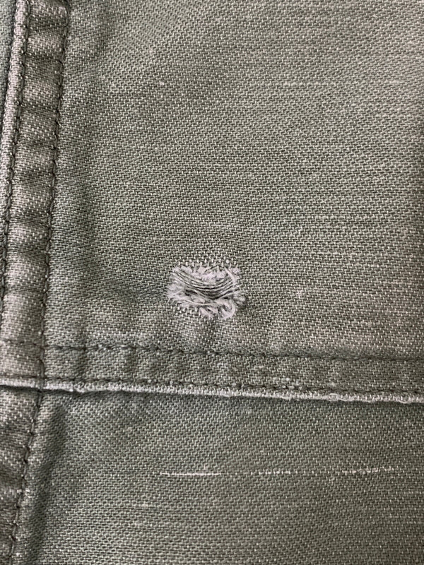 【現状渡し品】【メンズ】 US ARMY ユーエスアーミー 70S UTILITY PANTS 70年代 ユーティリティ パンツ OG-107 ボトムス ヴィンテージ 157-261028-hu-18-min サイズ：32×31 カラー：グリーン系 万代Net店