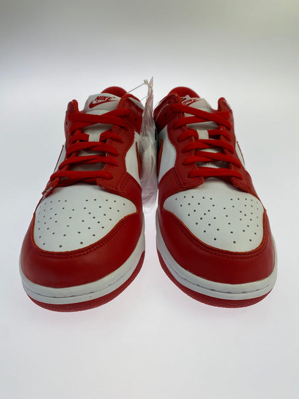【中古品】【メンズ】 NIKE ナイキ DUNK LOW SP WHITE AND UNIVERSITY RED ダンク ロー エスピー ホワイト アンド ユニバーシティ レッド CU1727-100 靴 シューズ スニーカー 160-261028-hu-49-min カラー：WHITE / UNIVERSITY RED 万代Net店