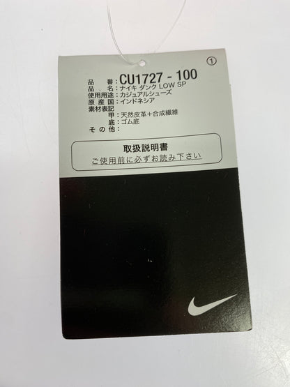 【中古品】【メンズ】 NIKE ナイキ DUNK LOW SP WHITE AND UNIVERSITY RED ダンク ロー エスピー ホワイト アンド ユニバーシティ レッド CU1727-100 靴 シューズ スニーカー 160-261028-hu-49-min カラー：WHITE / UNIVERSITY RED 万代Net店