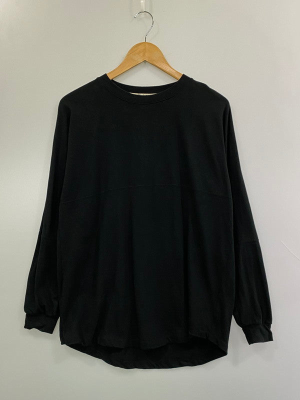 【中古品】【メンズ】 NUMBER (N)INE ナンバーナイン LS TEE ロングスリーブ Tシャツ 810220007 長袖 Tシャツ 140-261027-hu-25-min サイズ：1 カラー：ブラック 万代Net店