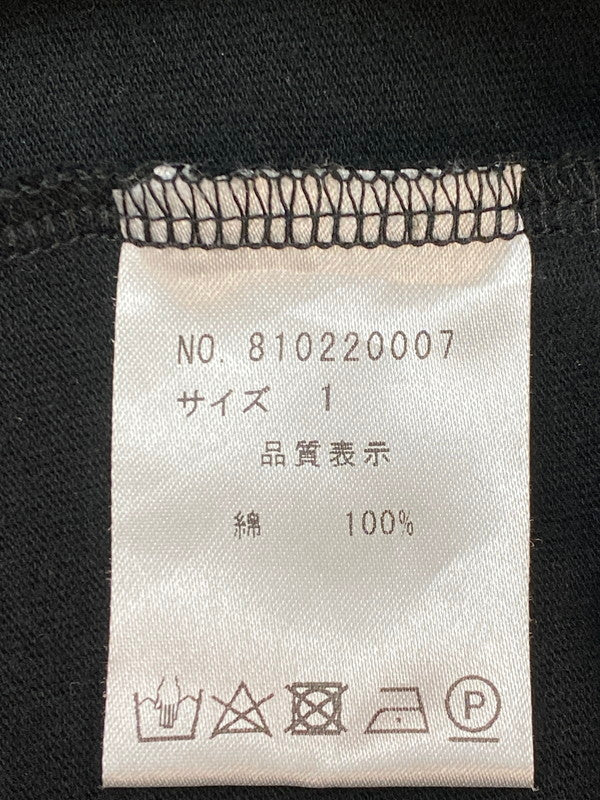 【中古品】【メンズ】 NUMBER (N)INE ナンバーナイン LS TEE ロングスリーブ Tシャツ 810220007 長袖 Tシャツ 140-261027-hu-25-min サイズ：1 カラー：ブラック 万代Net店