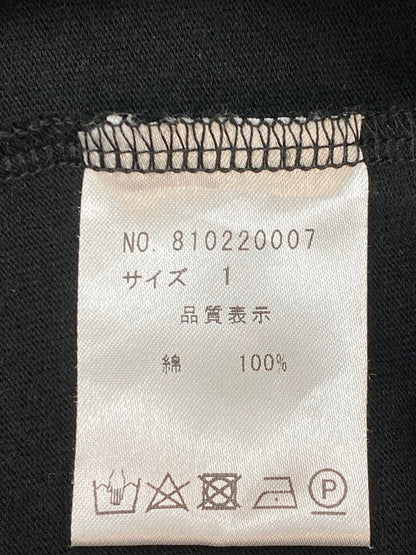 【中古品】【メンズ】 NUMBER (N)INE ナンバーナイン LS TEE ロングスリーブ Tシャツ 810220007 長袖 Tシャツ 140-261027-hu-25-min サイズ：1 カラー：ブラック 万代Net店