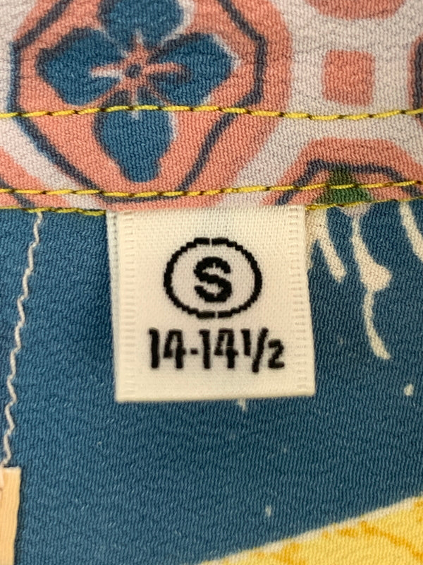 【中古品】【メンズ】 SUNSURF サンサーフ L S HAWAIIAN SHIRT ロング スリーブ ハワイアン シャツ SS29604 長袖シャツ トップス 145-261028-hu-28-min サイズ：S 14-14 1/2 カラー：マルチカラー 万代Net店