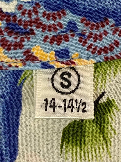 【中古品】【メンズ】 SUN SURF サンサーフ S S RAYON HAWAIIAN SHIRT ショートスリーブ レーヨン ハワイアンシャツ SS32161 半袖 シャツ トップス 145-261027-hu-23-min サイズ：S 14-14 1/2 カラー：マルチカラー 万代Net店