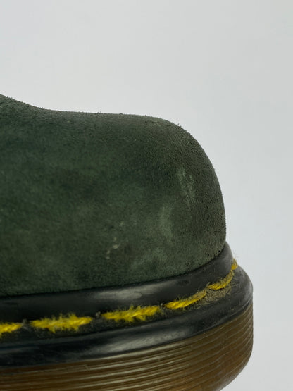 【現状渡し品】【メンズ】 DR.MARTENS ドクターマーチン RONNIE 8HOLE BOOTS ロニー 8ホールブーツ エンボスレザー 165-261030-em-34-min カラー：ダークオリーブ 万代Net店