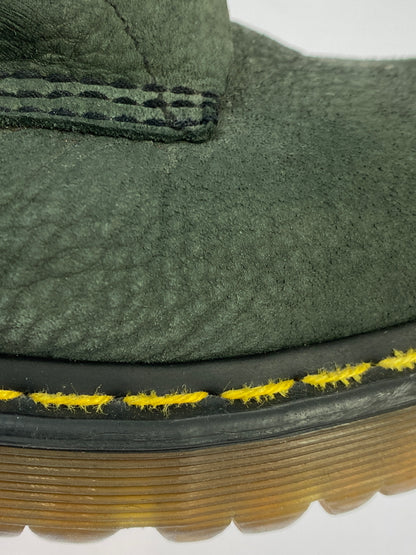 【現状渡し品】【メンズ】 DR.MARTENS ドクターマーチン RONNIE 8HOLE BOOTS ロニー 8ホールブーツ エンボスレザー 165-261030-em-34-min カラー：ダークオリーブ 万代Net店