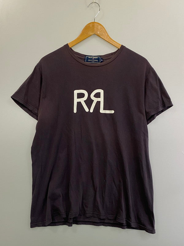 【中古品】【メンズ】 POLO SPORT ポロスポーツ RRL PRINT TEE プリント Tシャツ 半袖 ショートスリーブ 146-261027-hu-05-min サイズ：LL カラー：パープル系 万代Net店