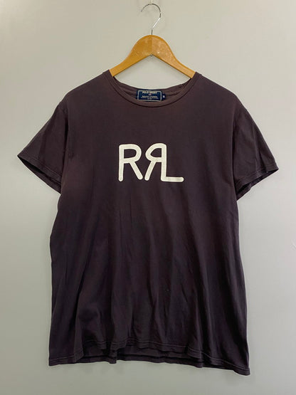 【中古品】【メンズ】 POLO SPORT ポロスポーツ RRL PRINT TEE プリント Tシャツ 半袖 ショートスリーブ 146-261027-hu-05-min サイズ：LL カラー：パープル系 万代Net店