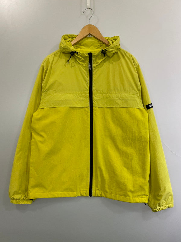 【中古品】【メンズ】 STUSSY ステューシー TREK JACKET トレックジャケット ライトアウター フーデッドジャケット 142-261027-hu-03-min サイズ：M カラー：イエロー系 万代Net店