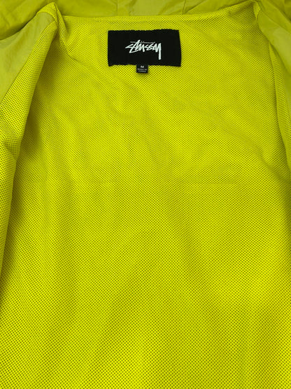 【中古品】【メンズ】 STUSSY ステューシー TREK JACKET トレックジャケット ライトアウター フーデッドジャケット 142-261027-hu-03-min サイズ：M カラー：イエロー系 万代Net店