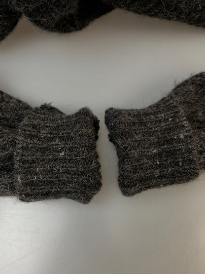 【中古品】【メンズ】 L.L.BEAN エル エル ビーン DRIVER'S KNIT ドライバーズ ニット ジップアップ アウター セーター 144-261028-hu-32-min サイズ：M カラー：ダークグレー 万代Net店