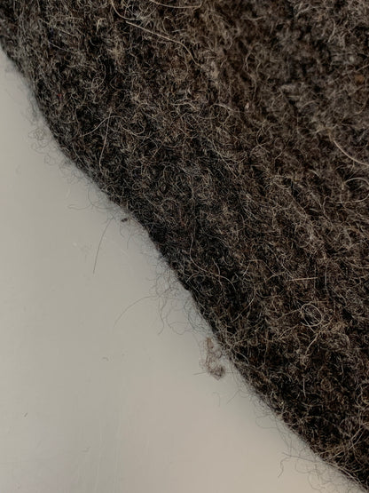 【中古品】【メンズ】 L.L.BEAN エル エル ビーン DRIVER'S KNIT ドライバーズ ニット ジップアップ アウター セーター 144-261028-hu-32-min サイズ：M カラー：ダークグレー 万代Net店