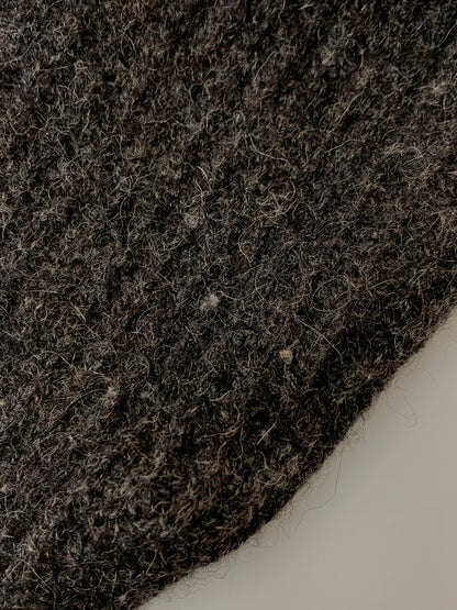 【中古品】【メンズ】 L.L.BEAN エル エル ビーン DRIVER'S KNIT ドライバーズ ニット ジップアップ アウター セーター 144-261028-hu-32-min サイズ：M カラー：ダークグレー 万代Net店