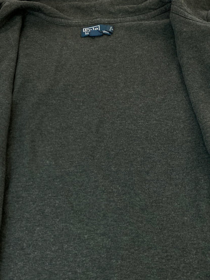【中古品】【メンズ】 POLO RALPH LAUREN ポロラルフローレン ZIPUP HOODIE ジップアップ フーディー パーカー トップス 146-261027-hu-20-min サイズ：XXL カラー：ダークグレー 万代Net店
