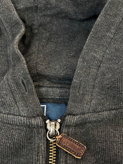 【中古品】【メンズ】 POLO RALPH LAUREN ポロラルフローレン ZIPUP HOODIE ジップアップ フーディー パーカー トップス 146-261027-hu-20-min サイズ：XXL カラー：ダークグレー 万代Net店