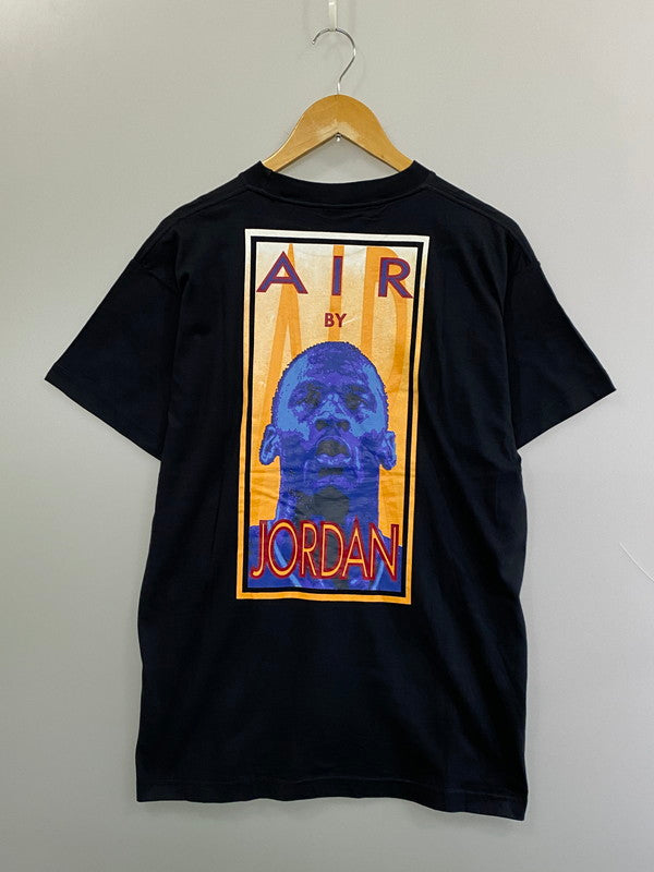 【中古品】【メンズ】 NIKE ナイキ 90S MICHAEL JORDAN TEE 90年代 マイケルジョーダン Tシャツ ヴィンテージ トップス 半袖 146-261027-hu-08-min サイズ：L カラー：ネイビー系 万代Net店