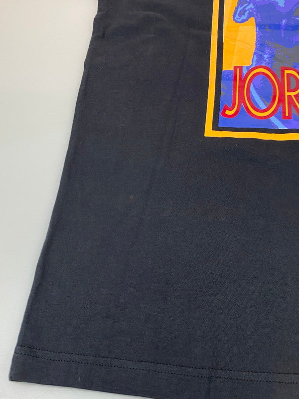 【中古品】【メンズ】 NIKE ナイキ 90S MICHAEL JORDAN TEE 90年代 マイケルジョーダン Tシャツ ヴィンテージ トップス 半袖 146-261027-hu-08-min サイズ：L カラー：ネイビー系 万代Net店